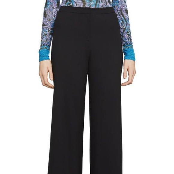 BCBGMaxAzaria Grey Tabitha Wide-Leg Dress Pant - Picture 7 of 8